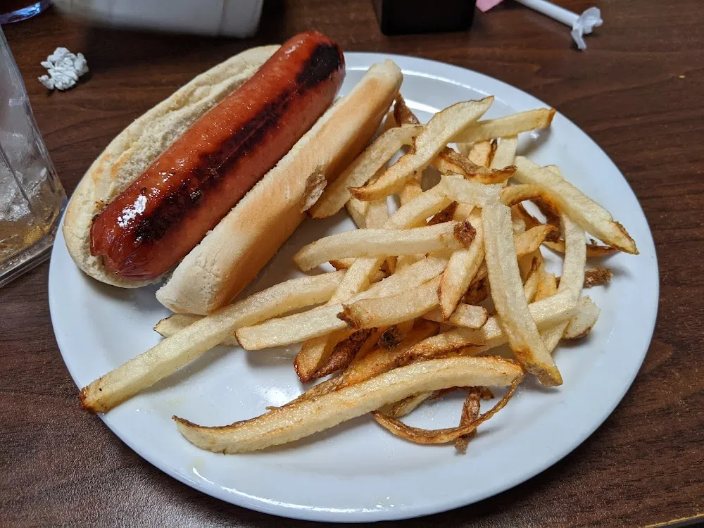 Hot Dog and Fries